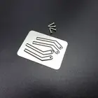 For Tamiya 1/14 Scania 620 470 Tractor RC Truck Car Headlight Wiper Etching Kit