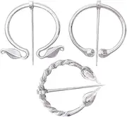 [Generic] Vintage Brooches Pins Medieval Cloak Shawl Scarf Pin Clasp for Women Brooches Pins