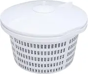 Swimming Pool Skimmer Basket Replacement Universal Pool Filter Basket with Ergonomic Handle and Lid High Efficiency Durable Plastic Material for 1091LX Skimmer Packages Pool