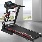 BLACK LORD Treadmill Foldable Running Machine Incline Fitness Equipment 3.5HP Electric Exercise Walking Jogging Hiking Workout Equipment Cardio Aerobic, Home Gym Commercial (LM300 Epic Series)