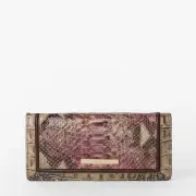 ✨NWT Brahmin Ady Wallet Brindle Potomac Genuine Leather Luxury Designer Durable!