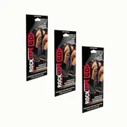 6PK Rocktape Go Fast Pack Kinesiology Adhesive Training Tape Support Black