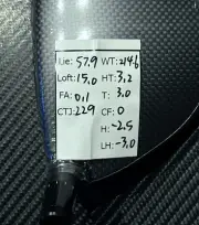 BRAND NEW TaylorMade TOUR ISSUE! Qi35 Tour 15.0° (15.0°) 3 Wood - HEAD ONLY