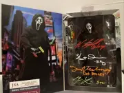 NECA Scream Ghostface NYCC 2023 Exclusive Cast Signed X4 Lillard/Neve/Skeet JSA
