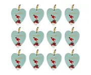 12x LVD Hang Heart Super Santa Decorative Sculpture Ornament Home/Lounge Decor