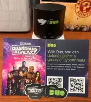 CISCO DUO Wireless Bluetooth Speaker Marvel Guardians of the Galaxy Vol. 3 RARE!