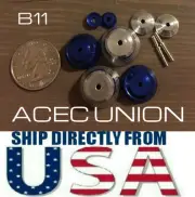 U.S.SELLER - Metal Detail-Up BLUE Luxury Thruster Set B11 For 1/100 MG Gundam