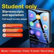 Portable Bluetooth5.2 MP3 MP4 Player HIFI Music Speakers Media FM Radio Recorder