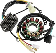 Areyourshop Magneto Coil Stator + Voltage Regulator + Gasket Assy For 450 SMR SX-F XC-F 2016-2023