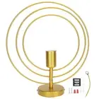 HG E27 Gold Circles Pendant Ceiling Light Ceiling Lamp Lights For Living Room Di