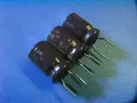 在飛比找Yahoo!奇摩拍賣優惠-日本ELNA電容 120u25v(R)金字電解電容