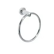 Caroma Cosmo Chrome Towel Ring Home Bathroom Shower Racks Accessories