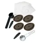 Coffee Capsule Discs Silicone Reusable Lids for Vertuo Capsules Espresso