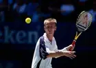 Petr Korda Czech Republic at a men's singles match at the Australi- Old Photo 2