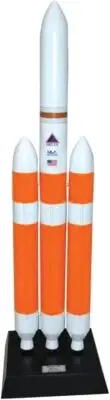 ULA Boeing Delta IV Heavy Lift Launch Vehicle Rocket Desk Display 1/144 SC Model