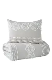 Peri Home Cut Geo Comforter & Sham Set