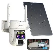 Security Cameras Wirelss Outdoor for Home Security, Alexa Cameras Solar 1 PACK