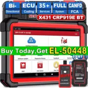 LAUNCH X431 CRP919E PRO BT Elite Bidirectional Car Diagnostic Scanner ECU Coding
