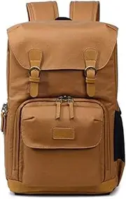 DSLR Waterproof Canvas Camera Bag Multi-functional Photography Bag Outdoor Wear-resistant Camera Backpack Fit For Sony/fit For Nikon