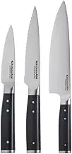 KA Gourmet Chef Knife Set 3pc With Sheath