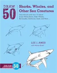 在飛比找三民網路書店優惠-Draw 50 Sharks, Whales, and Ot