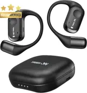 Open Ear Earbuds Wireless Bluetooth Headphones ENC Mic 45H Playtime Earhooks