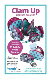 Quilting Sewing Patchwork By Annie Clam Up Pattern Only