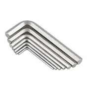 1.5mm to 14mm Short Arm Allen Keys/ Hex Wrench/ Hexagon Key Nickel Plated Metric