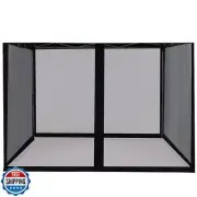 WenHaus 10'x10' Mosquito Netting for Patio with Zipper, Outdoor Replacement M