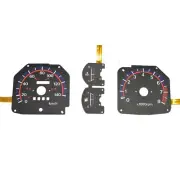 EL Speed Meter Tachometer Fuel Temperature Gauge Panel for Suzuki Jimny JA11V