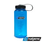 【美國 NALGENE】500CC寬口水壺(SUSTAIN永續系列)『灰藍』2020-1816 戶外 露營 登山 隨身水