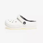 New CROCS KIDS CLASSIC LINED CLOG 207010-10M WHITE / GREY C11 - J2 TAKSE