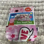 Peppa Pig soft Twin 3 Pc Sheet Set