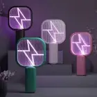 USB Fly Bug Zapper UV Light Mosquito Killer Lamp Insect Racket Summer