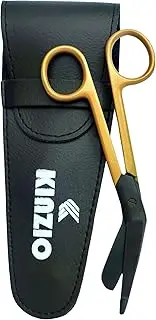 KINZIO Bandage Scissors Stainless Steel First Aid Utility First Aid Lister Bandage Scissors Dressing Student Nurse Paramedic (16.5 cm)