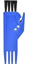 Handheld Vacuum Cleaner Brush, Dust Cleaning Brush Cleaning Brush Vacuum Roller Brush Cleaning Tool for Sweeping Robot Vacuum Cleaner Parts (Blue)