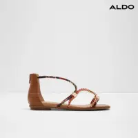 在飛比找momo購物網優惠-【ALDO】OCERIWENFLEX-時尚編織繩設計平底涼鞋
