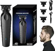 Men Grooming Trimmer - Professional Electric Hair Trimmer, USB Charging High-speed clipper | Rechargeable trimmer for home, bathroom, dorm, traveling, quiet appliance for husband, boyfriend