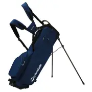 TaylorMade FlexTech Jr Navy Silver Stand Golf Bag