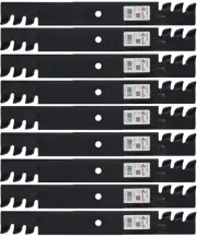 9 Rotary® Blades Commercial Mulching Hi-Lift for Bunton® PL7441 60" Deck