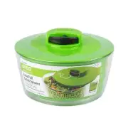 Salad Spinner Bowl Colander 3 in 1 4 Quart Large Prep Solutions Easy Pull Green