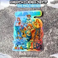 在飛比找蝦皮購物優惠-貼紙貼紙貼紙動漫 Nami One Piece Hologr
