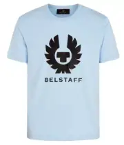 Belstaff England 1924 Signature T-Shirt Retro Phoenix Logo Tee Regular T Shirt