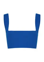 Victoria Beckham VB Body Stretch-knit bra top - Blue - 12 12