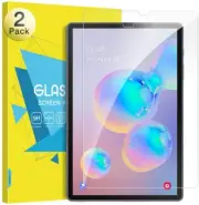 [2 Pack] for Samsung Galaxy Tab S6/S5e Screen Protector HD Clear Tempered Glass