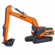 Imex 14530 1:50 Orange Digger Excavator Diecast Model