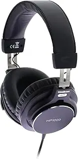 WOODBRASS HP1000 Headphones Audio Monitoring Studio Closed Precise and Detailed - Professional Quality, Comfortable and Durable, Ideal for Recording Home Studio, Mao, Mixage, Podcast, DJ