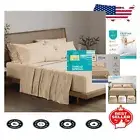 Extra Soft 100% Egyptian Cotton King Sheets - 6 PC Luxury Set with Deep Pockets