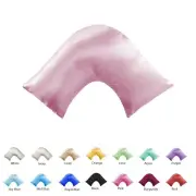 U Shape Satin V Shaped Tri Boomerang Pillowcase Pillow Case Maternity Cushion