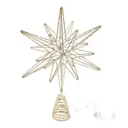 Star Light For Christmas Tree LED Light Battery Powered Christmas Tree Topper